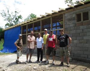 Handing over the keys. Angella Graham has the only set of keys, the coop completely belongs to Blessed Assurance and with their hard work will be successful for years to come.